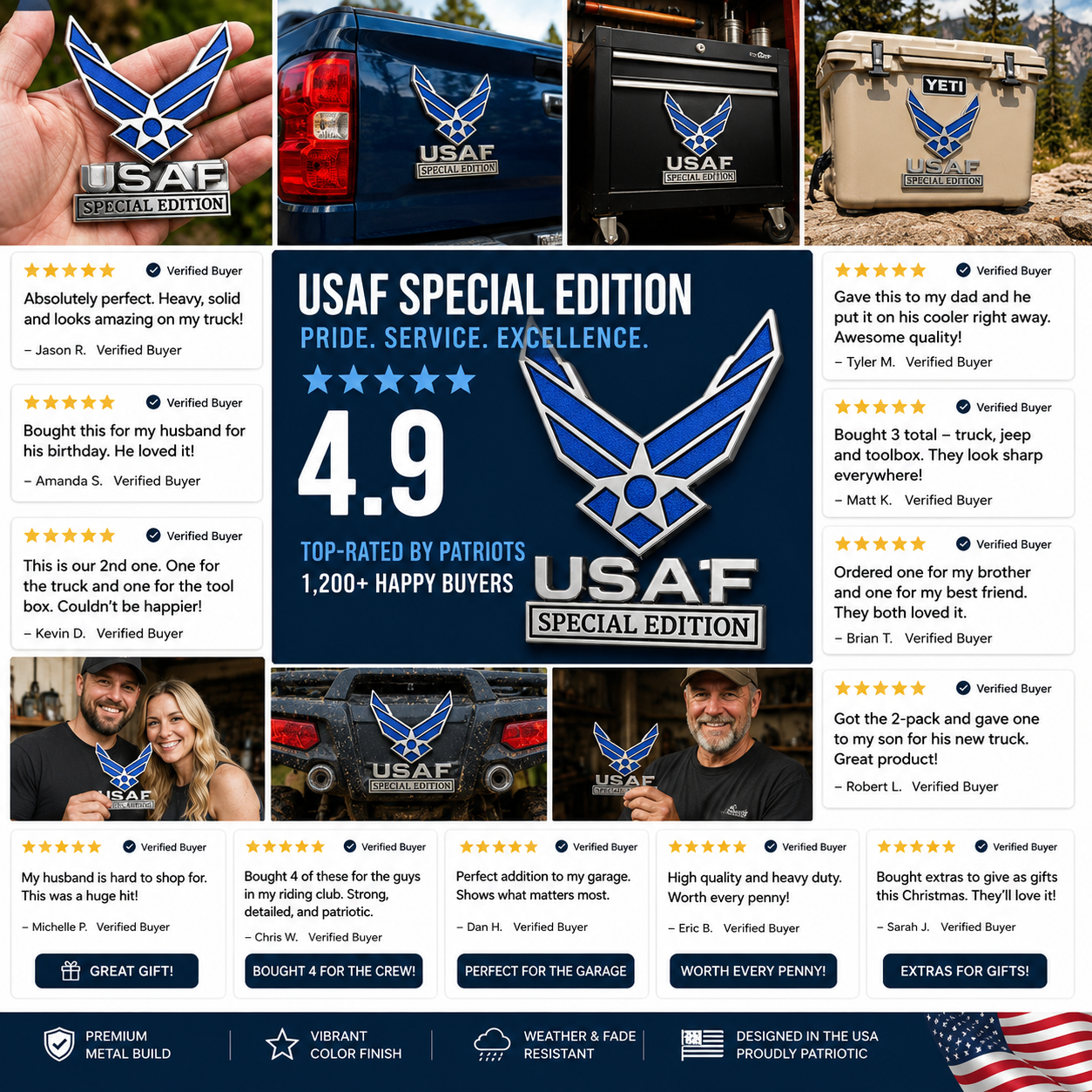 59% OFF – American Metal Emblem Special Edition