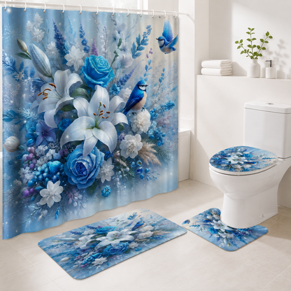 Butterfly Bloom Bathroom Set