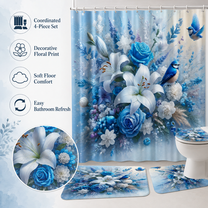 Butterfly Bloom Bathroom Set