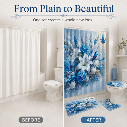 Butterfly Bloom Bathroom Set