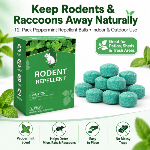 🔥50% OFF Today!🔥Popular & Trusted Peppermint Oil Repellent!Fast-acting🔥