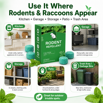 🔥50% OFF Today!🔥Popular & Trusted Peppermint Oil Repellent!Fast-acting🔥