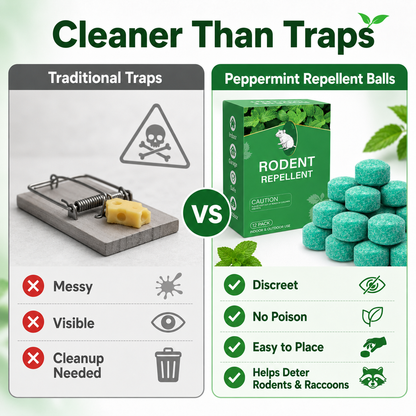 🔥50% OFF Today!🔥Popular & Trusted Peppermint Oil Repellent!Fast-acting🔥