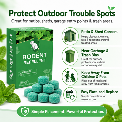 🔥50% OFF Today!🔥Popular & Trusted Peppermint Oil Repellent!Fast-acting🔥