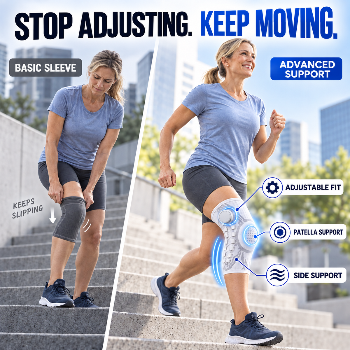 💥 60% OFF🦵 Knee Sleeve✨ Compression Support & All-Day Comfort❄️