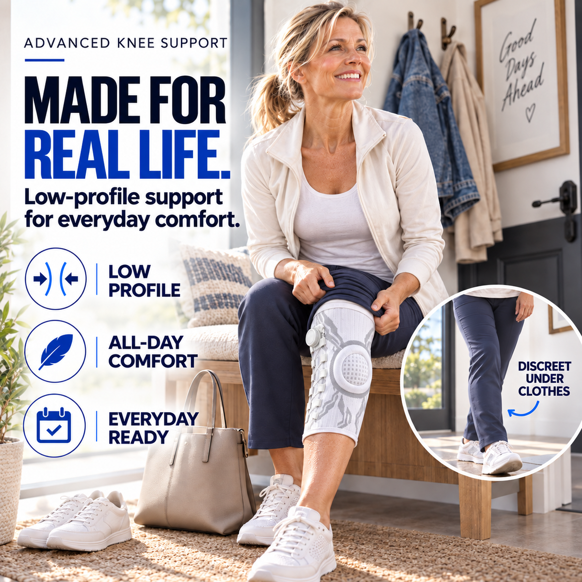 💥 60% OFF🦵 Knee Sleeve✨ Compression Support & All-Day Comfort❄️