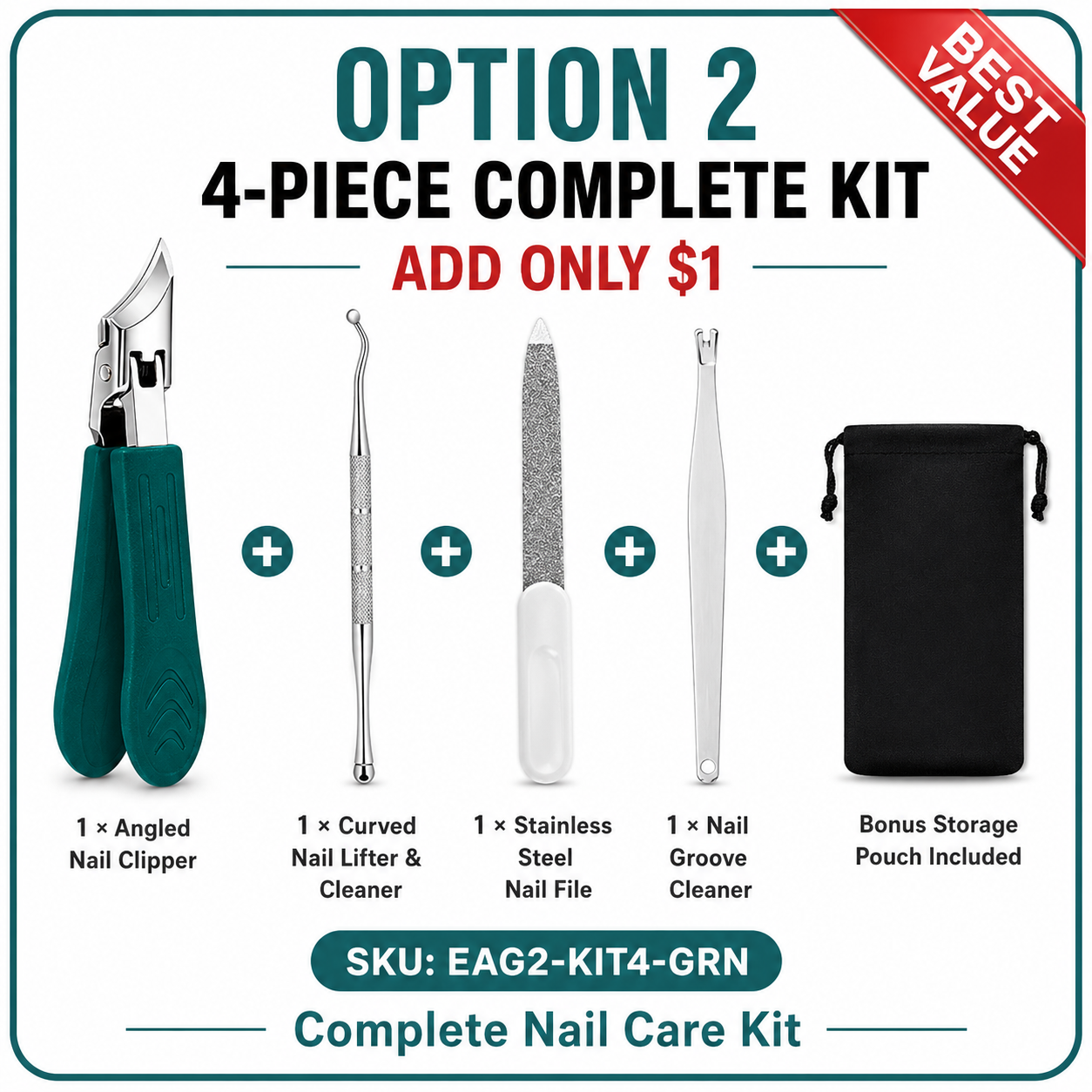 1 Complete Kit — Includes 3 Tools
