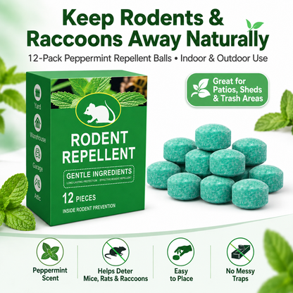 🔥50% OFF Today!🔥Popular & Trusted Peppermint Oil Repellent!Fast-acting🛒