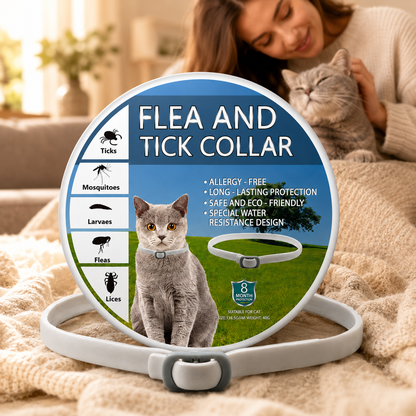 Natural Essential Oil Pet Pest Repellent Collar
