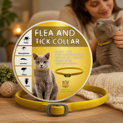 Natural Essential Oil Pet Pest Repellent Collar