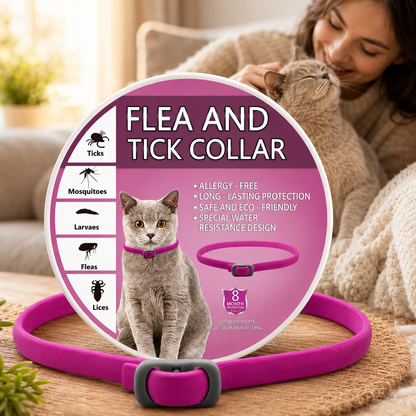 Natural Essential Oil Pet Pest Repellent Collar