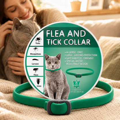 Natural Essential Oil Pet Pest Repellent Collar