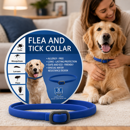 Natural Essential Oil Pet Pest Repellent Collar