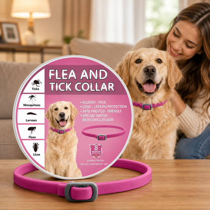 Natural Essential Oil Pet Pest Repellent Collar