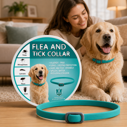 Natural Essential Oil Pet Pest Repellent Collar