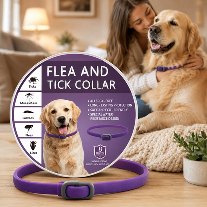 Natural Essential Oil Pet Pest Repellent Collar