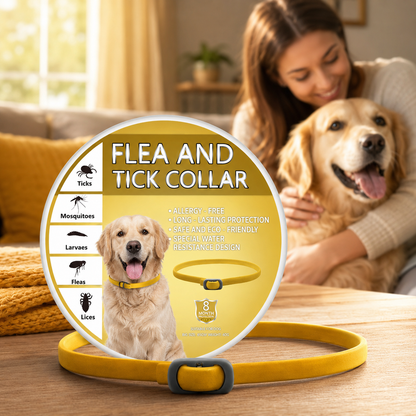Natural Essential Oil Pet Pest Repellent Collar