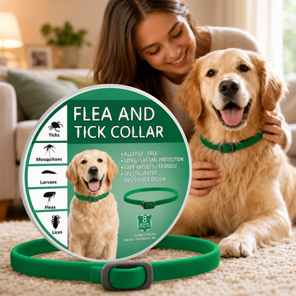Natural Essential Oil Pet Pest Repellent Collar