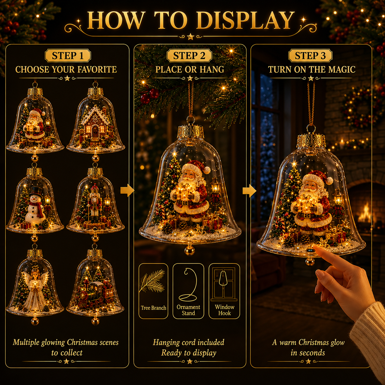 🔥Limited time 69% OFF -✨🎄 Glowing Christmas Story Ornament