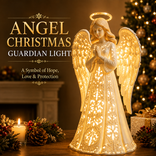 ✨ Angel Christmas Guardian Light – A Symbol of Hope, Love & Protection
