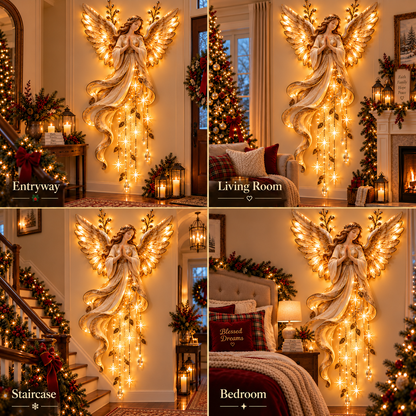 🎁 49% OFF Guardian Angel Christmas Decor – Faith, Love & Blessings in One 👼