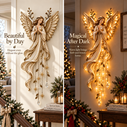 🎁 49% OFF Guardian Angel Christmas Decor – Faith, Love & Blessings in One 👼