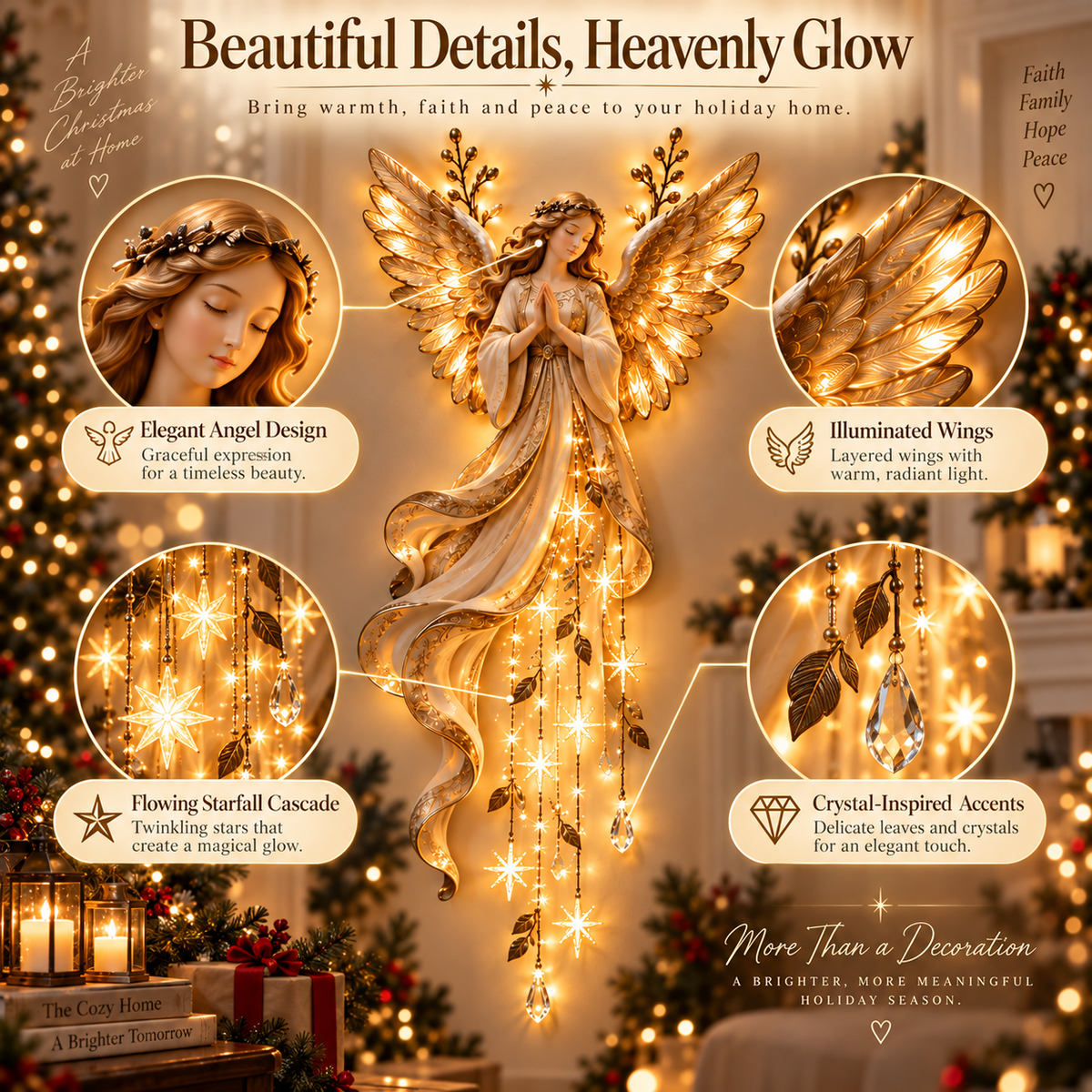 🎁 49% OFF Guardian Angel Christmas Decor – Faith, Love & Blessings in One 👼