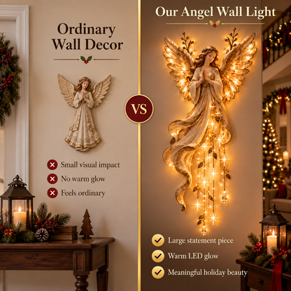 🎁 49% OFF Guardian Angel Christmas Decor – Faith, Love & Blessings in One 👼