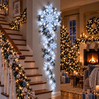 ❄️ 49% OFF | Giant Snowflake Blizzard Trail™ – Turn Your Home Into a Winter Wonderland