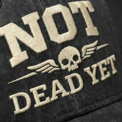 🔥50% OFF Today!🔥DD-214 Veteran Cap – NOT DEAD YET Embroidered Edition