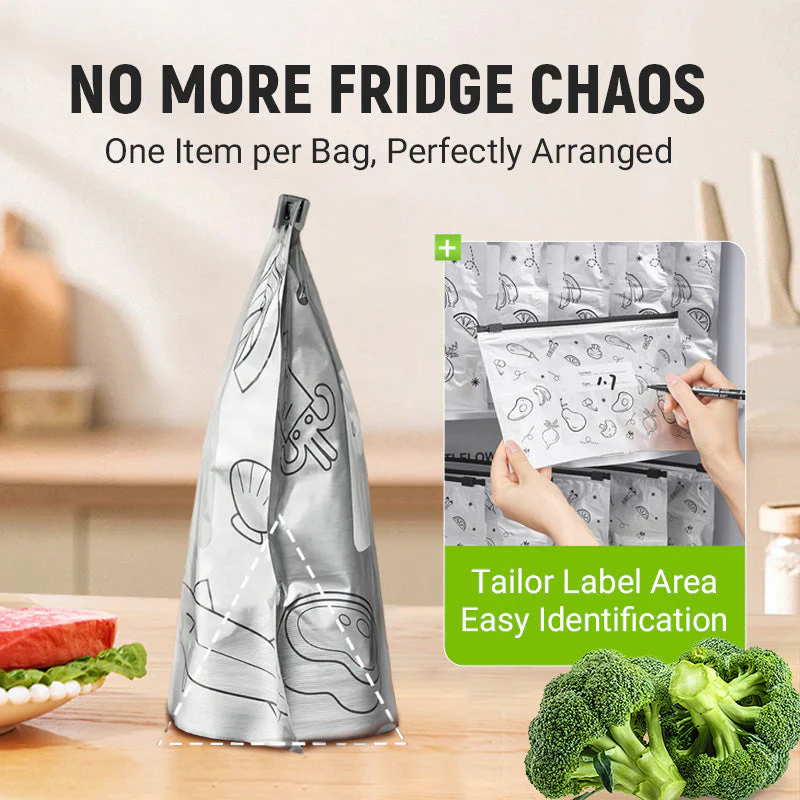 ✨♻️Reusable Aluminum Foil Sealable Storage Bags✨♻️