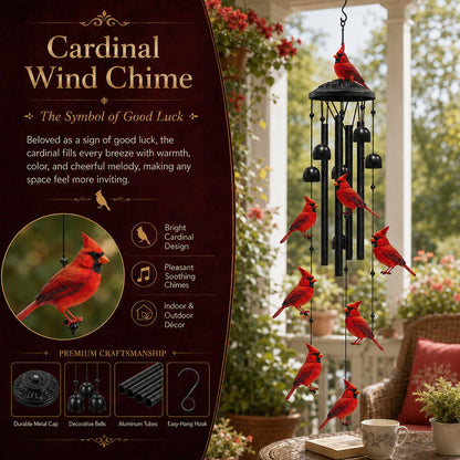 🔥Last Day 70% OFF🐦Vintage Colorful Hummingbird Wind Chime with Metal Tubes and Bells