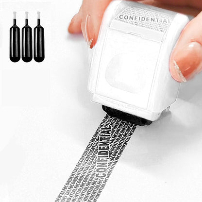 🔥50% OFF Today! Privacy Protection Roller Stamp