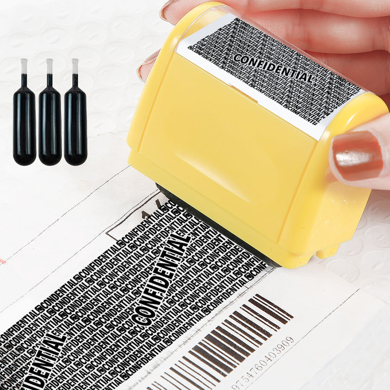 🔥50% OFF Today! Privacy Protection Roller Stamp