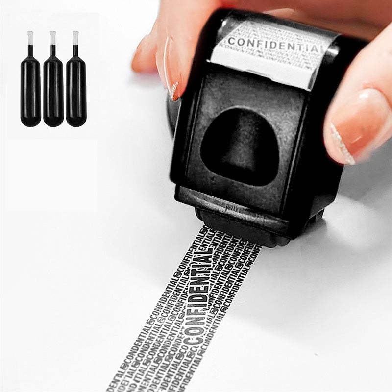 🔥50% OFF Today! Privacy Protection Roller Stamp