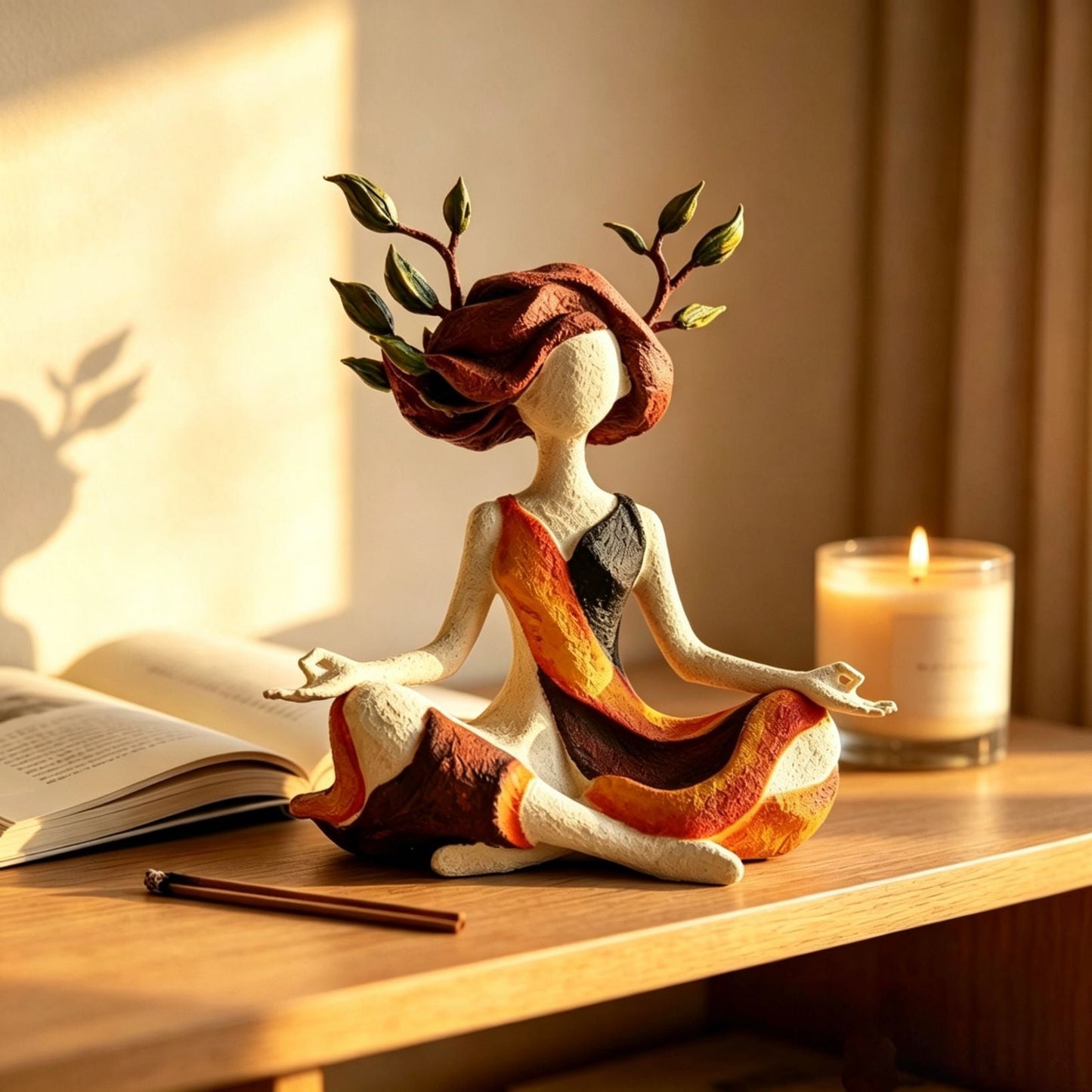 🌱🧘Serenity Growth | Inner Harmony Sculptural Figurine