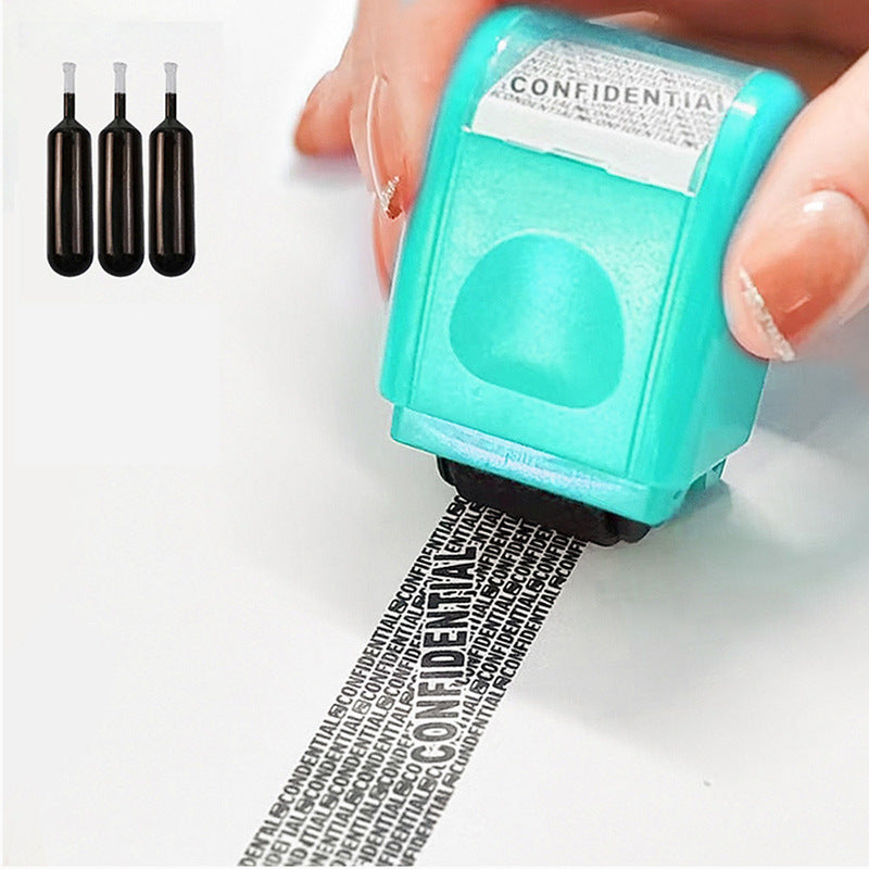 🔥50% OFF Today! Privacy Protection Roller Stamp
