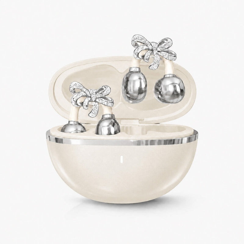 Pearl clip-on earbuds