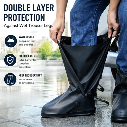🔥HOT SALE🔥Waterproof Rain Boot Shoe Cover Non-Slip Waterproof Boot Covers 🥾