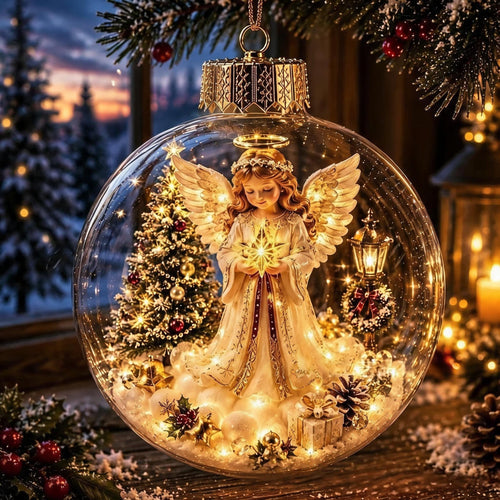 🔥 LAST DAY 49% OFF – 🎄Glowing Christmas Diorama Ornament | Mini Light-Up Holiday Scenes with Cozy Warm Glow & Ready-to-Hang Design ✨