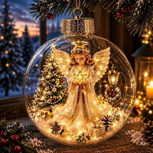 🔥 LAST DAY 49% OFF – 🎄Glowing Christmas Diorama Ornament | Mini Light-Up Holiday Scenes with Cozy Warm Glow & Ready-to-Hang Design ✨