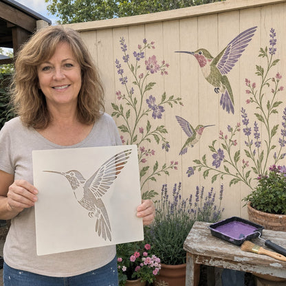 🔥Last Day 50% OFF 🌿 Garden Wall StencilTM Collection  🎨✨