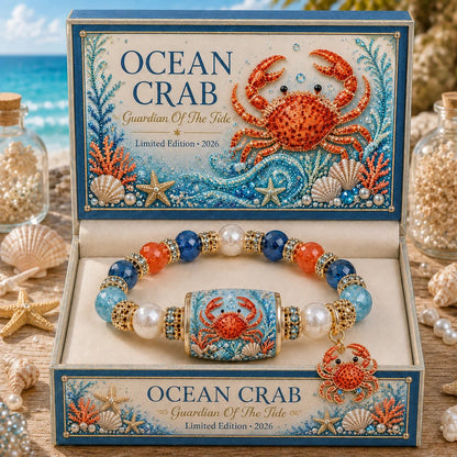 💥 Last Day 49% OFF – 🌊 Ocean Guardian Bracelet Collection | 7 Marine Creature Designs, Gemstone-Style Beads & Matching Sea Charms 🐚✨