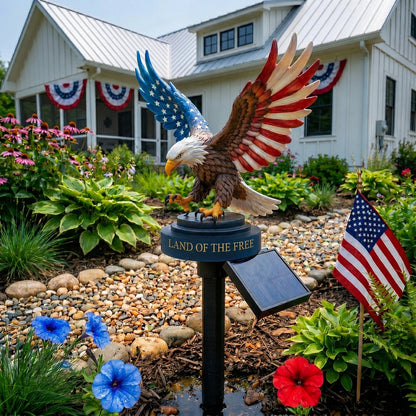 ⏰Flash Sale - 49% OFF Solar Eagle Garden Stake with LED Light