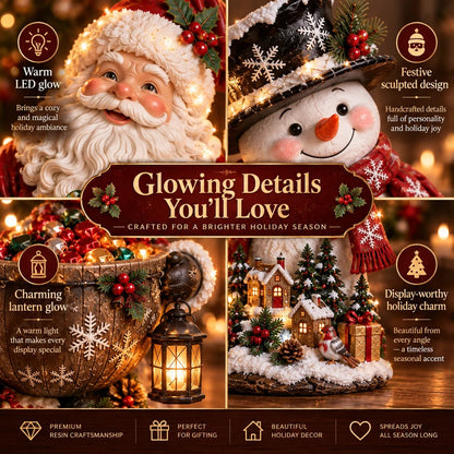 ?? Christmas Sale ¨C 50% OFF ? Lighted Christmas Candy Bowl Collection ¨C 5 Festive Holiday Designs