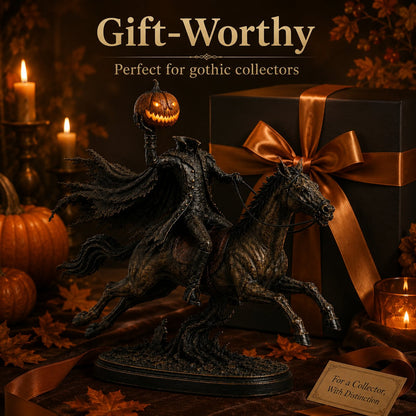 🎃🏇Midnight Chase Headless Horseman Statue | Awaken the Legend of the Hollow(✨Same as the video)