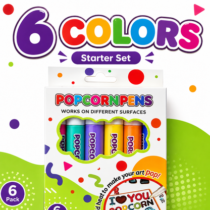 🎁🔮Magic Pen – Draw 3D with one stroke!🎄 DIY Bubble Popcorn Drawing Pens🛒