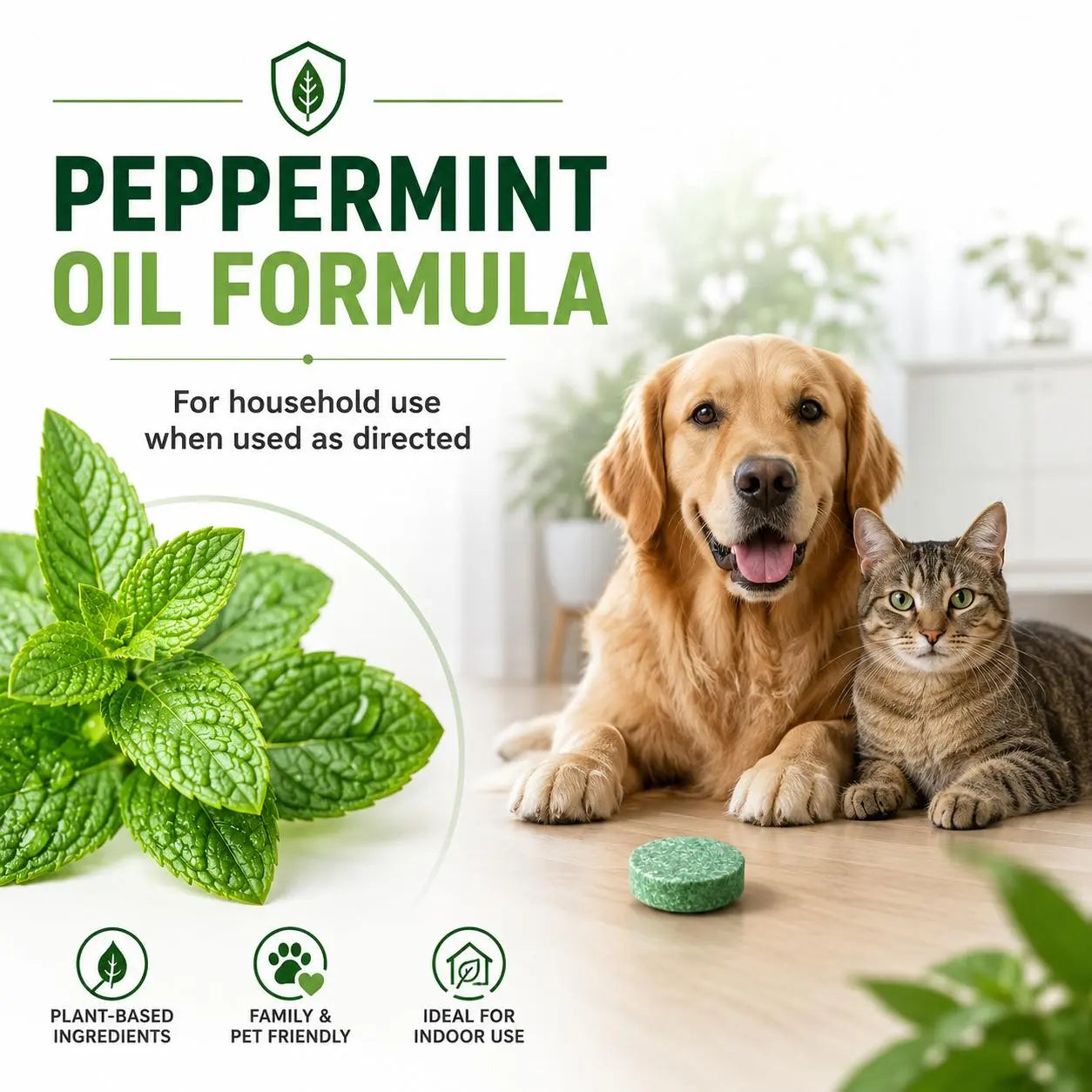 Pesticide-Free 100% Natural Peppermint Oil Mouse & Pest Repellent Balls (12 Pack), Pet Friendly, Safe Rodent Deterrent for Indoor, Outdoor, Home & Garage,