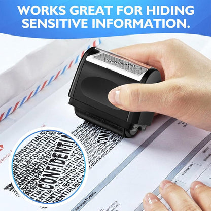 🔥50% OFF Today! Privacy Protection Roller Stamp
