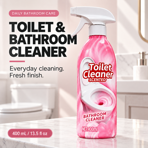 🫧 400mL Toilet & Bathroom Cleaning Spray — Tackle Everyday Grime ✨⏳